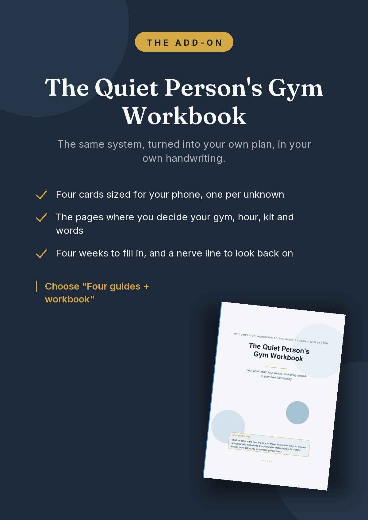 The Quiet Person's Gym System